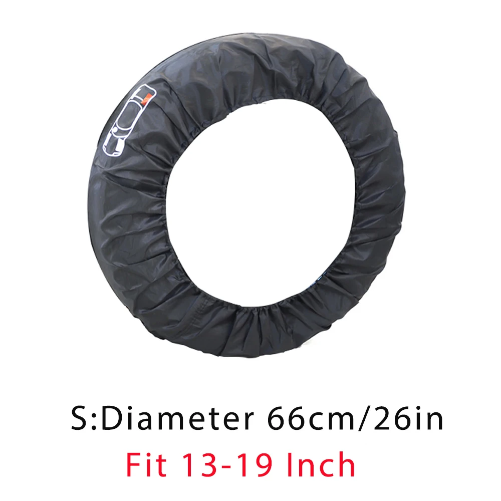 

Чехол для запасного колеса, 4/1 шт., для колес 14, 15, 16, 17, 18 дюймов, водонепроницаемый чехол для хранения запасных шин 4x4 для автомобиля, пыленепроницаемый протектор