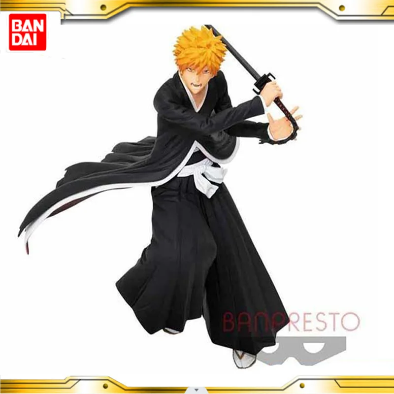 

Bandai Eyewear Factory Bleach Realm Soul Settled In The Model Kurosaki Yiliu Hand-made Creative Ornaments Toy Children's Gifts