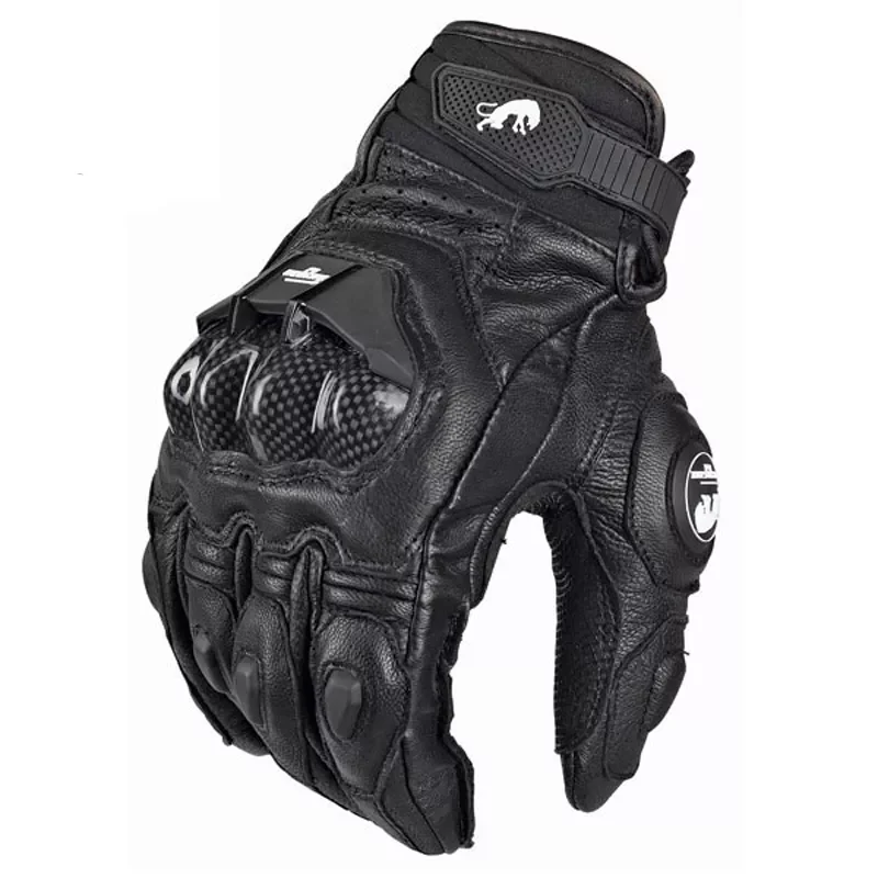 

NEW2023 Mens Women 4 Season Driving Supertech Black/White Motorcycle Leather Gloves Racing Glove Motorbike Cowhide racing bike k