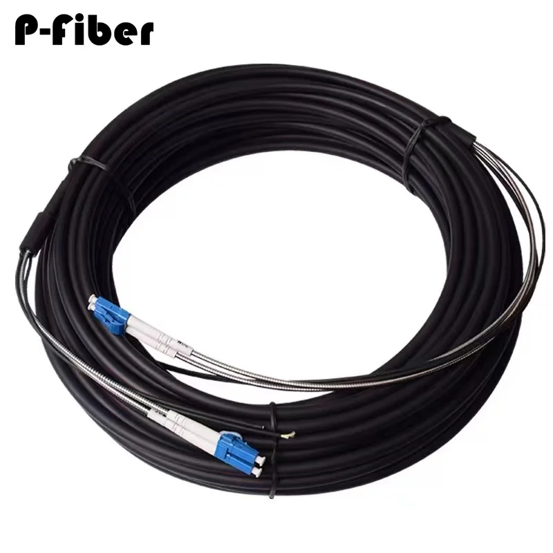 400 м 2/4 ядер 7 0 мм 2C 4C CPRI LC SC FC APC SM DVI водонепроницаемый волоконно-оптический