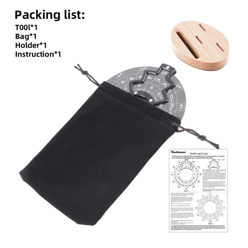 Круг из алюминиевого сплава с пятью колесами музыкальный инструмент для