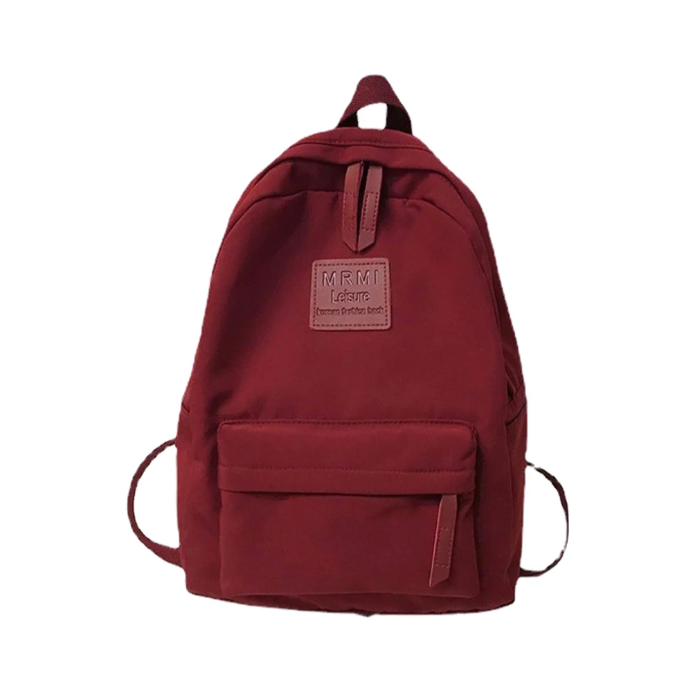 

Women Student Bookbags Literary Simple Book Bags Large Capacity Fashion Casual Nylon Multifunction Light Travel Knapsack Bags