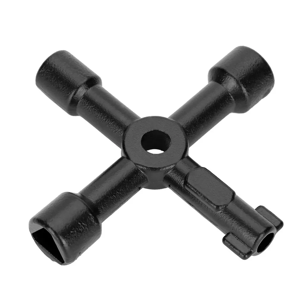 

Многофункциональный 4 в 1, гаечный ключ для электрика, сантехника, крестовый переключатель, универсальный квадратный треугольный ключ для прокачки газового поезда, радиатора