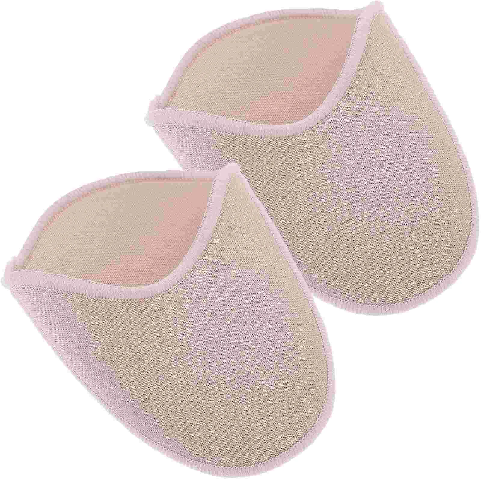 

Ballet Dance Shoe Socks Pad Pointe Shoe Toe Pouches Pad Fabric Toe Cap Cover Wrapped Protector Cushion Forefoot 1 Pair