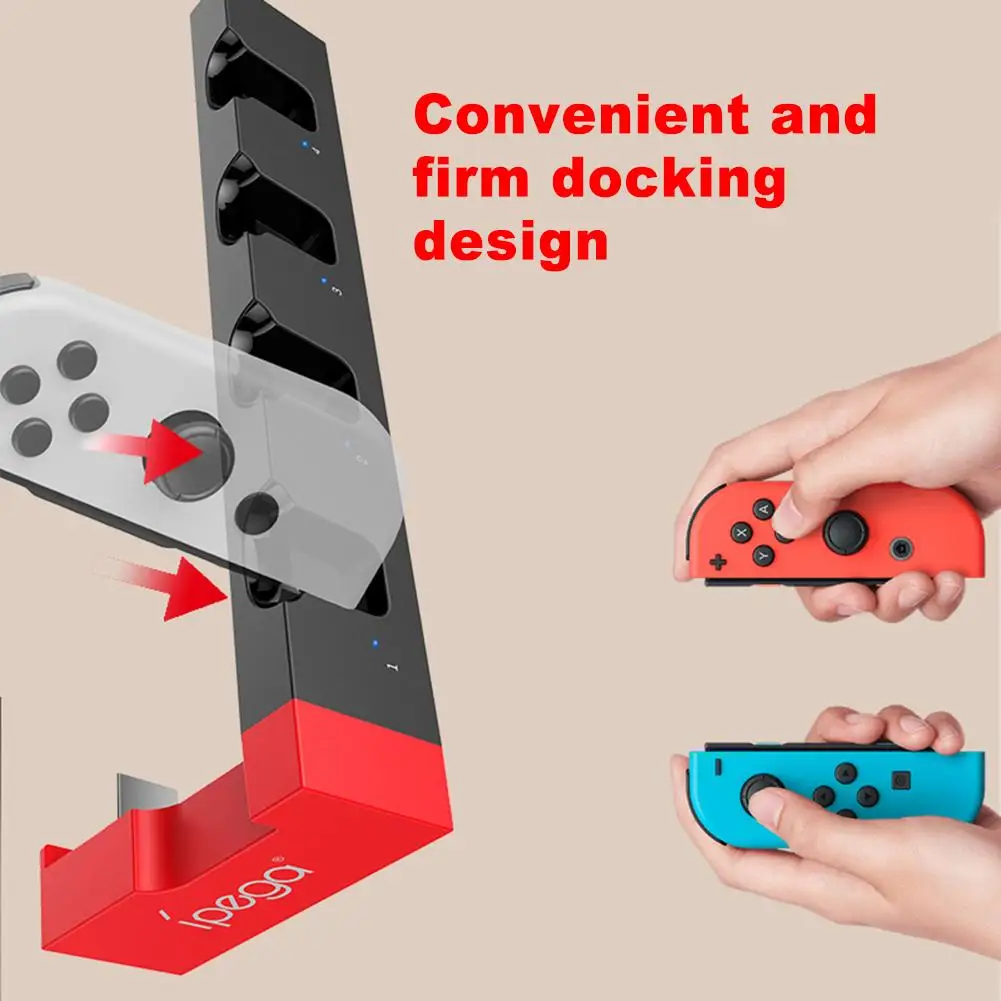 pg 9186 controller charger charging dock stand for nintendo switch joy con electronic machine accessorie wired connection free global shipping