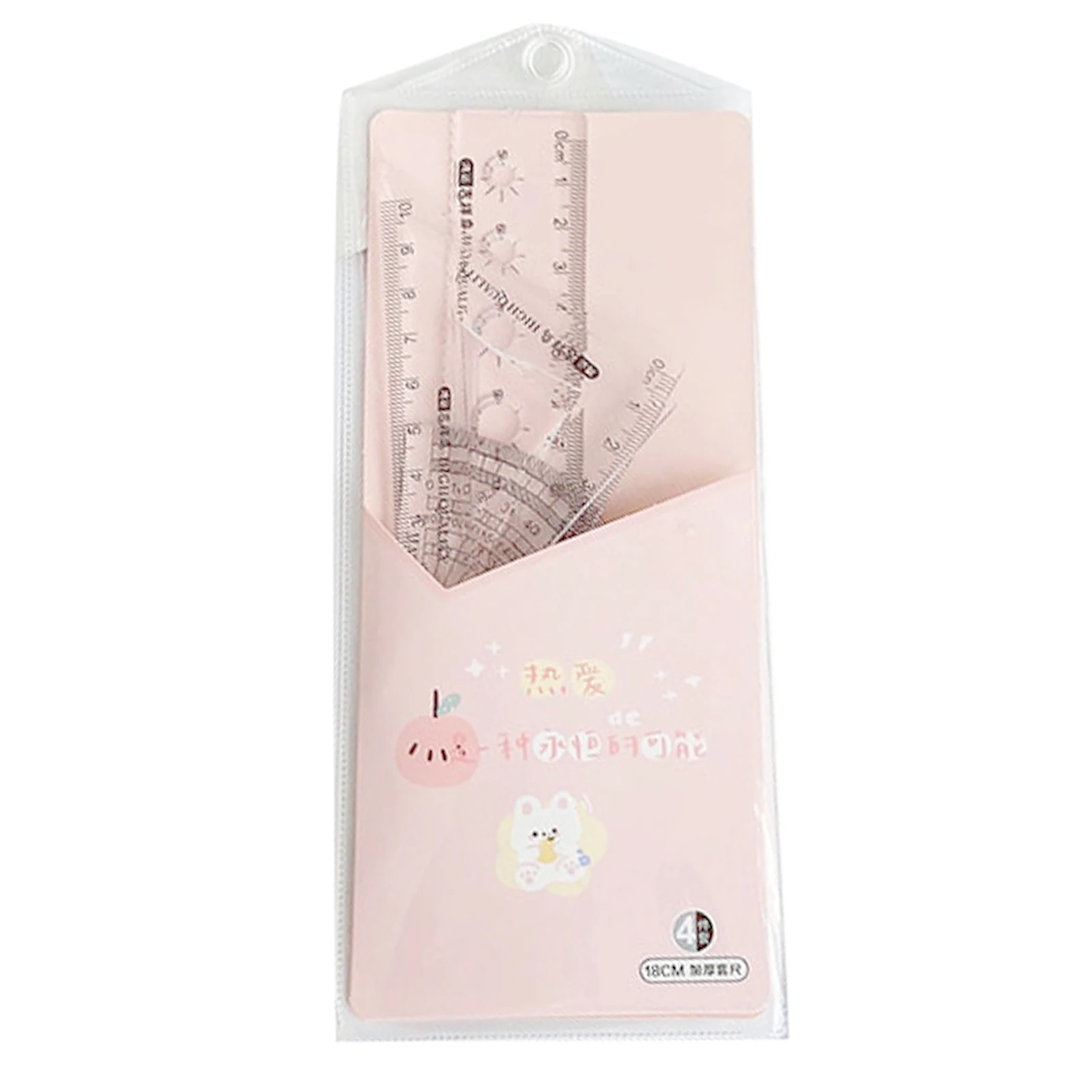

Math Geometry Tools Clear Plastic Ruler Sets Professional Drafting Combination