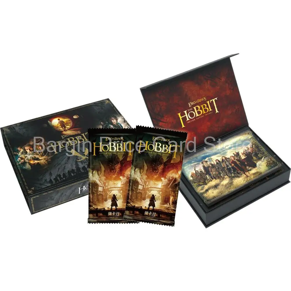 

Оригинальная Карта Хоббит для детей, книга Властелин колец, волшебное кольцо из фильма, ограниченные Редкие карты, настольные игрушки, подарки