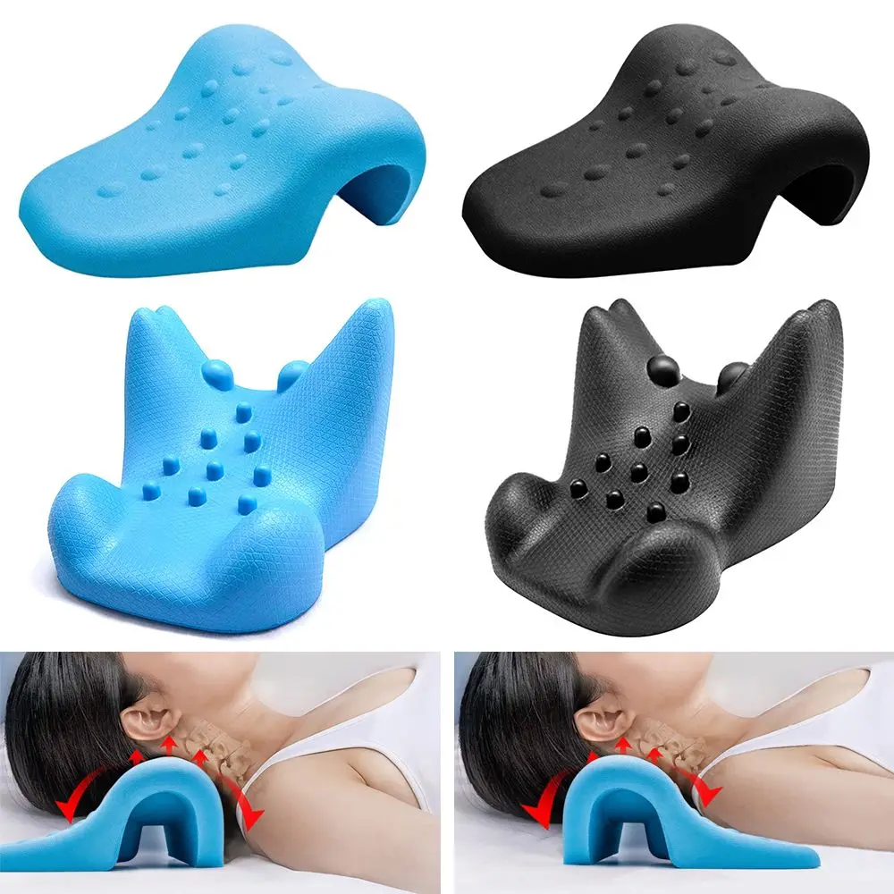 

Supplies Cervical Device Improve sleeping Body Relax Back Cushion Head traction pillow Shoulder Relaxer Neck Stretcher