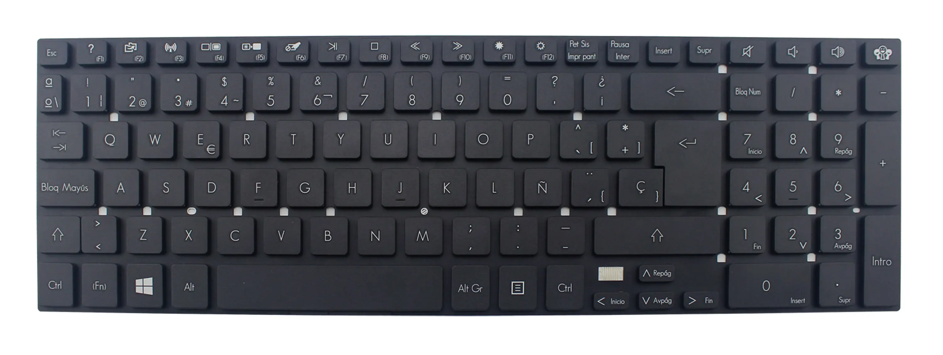 Новая Черная испанская клавиатура LARHON SP для Gateway Packard Bell EasyNote EN TV44HC TV44HR P5WS0 |