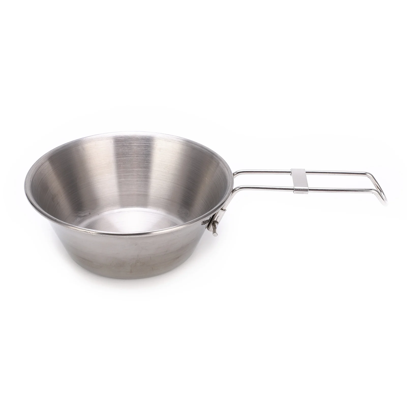 

Camping Bowls Lightweight Portable Outdoor Stainless Steel Tableware for Hiking Picnic