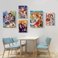 lovelive diy poster vintage room home bar cafe decor posters wall stickers