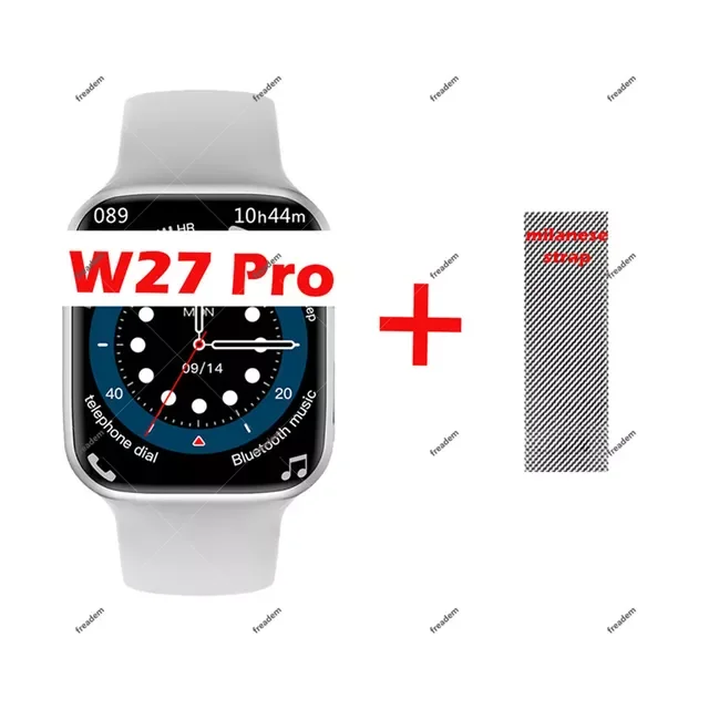 Смарт-часы IWO W27 PRO мужские/женские с поддержкой NFC и Bluetooth |