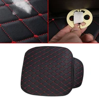 1pcs car seat cover pu leather front cushion black pu red line protect mat pad all season universal car chair car accessories
