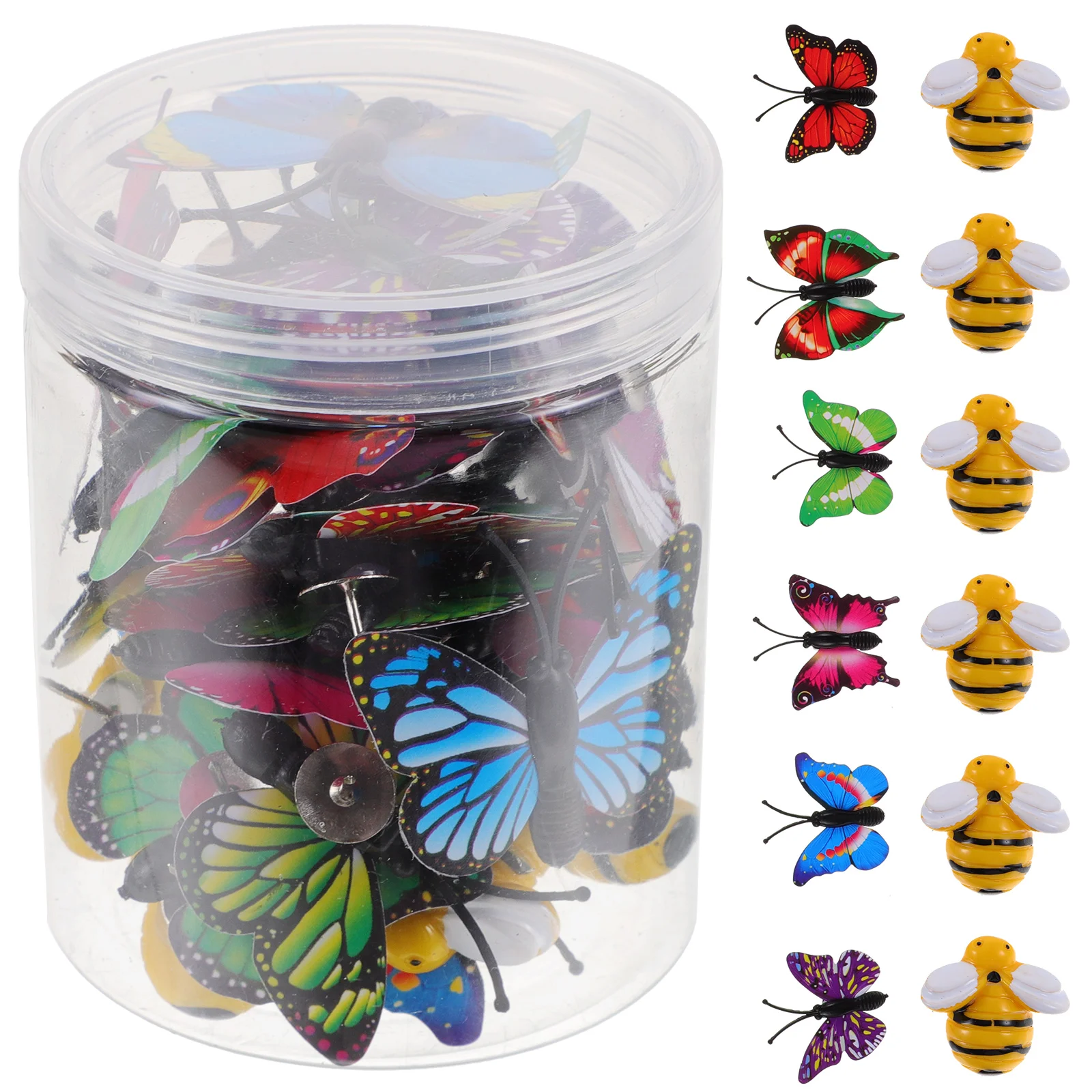 

40 шт., декоративные булавки для кнопок