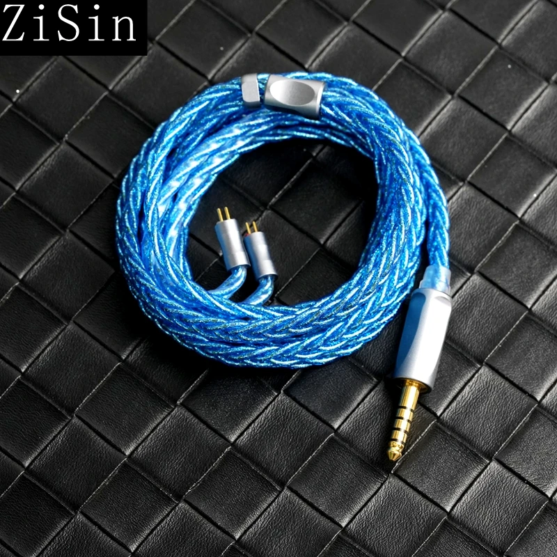 ZiSin Deluxe Time-Limited Edition наушники-вкладыши Hi-Fi кабель для обновления с 3,5 мм IE9004,4 мм сбалансированным MMCX для MK4 Legacy2 (art.: 3920cdffe6d98) - 3920cdffe6d98