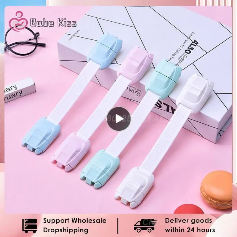 

1~10PCS New Car Models Child Safety Lock Multifunctional Lengthened Enhanced Version Inserted Anti-pinch Hand Cabinet