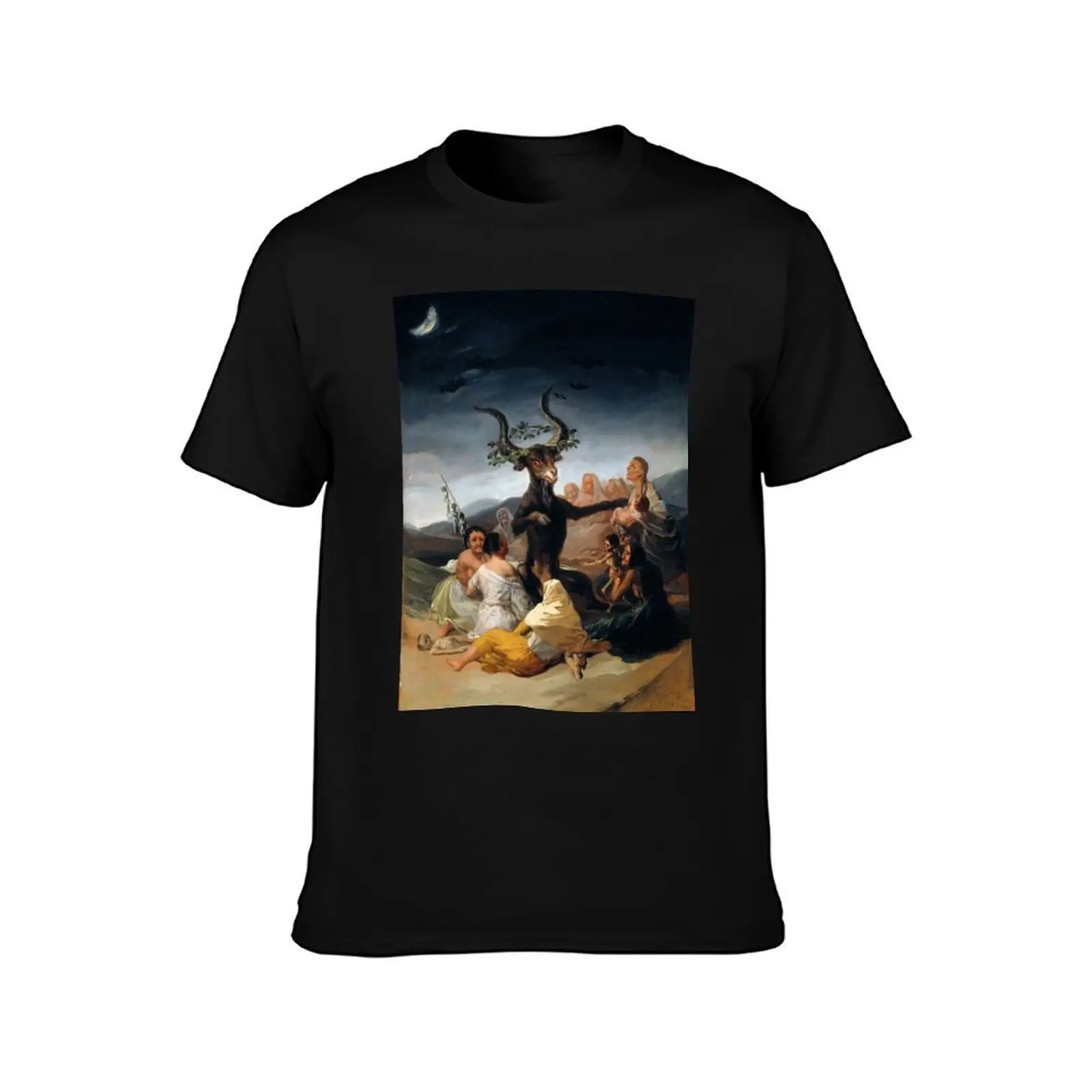 Фото Футболка «Witches Sabbath» Франсиско де Гоя, летняя спортивная быстросохнущая футболка №2