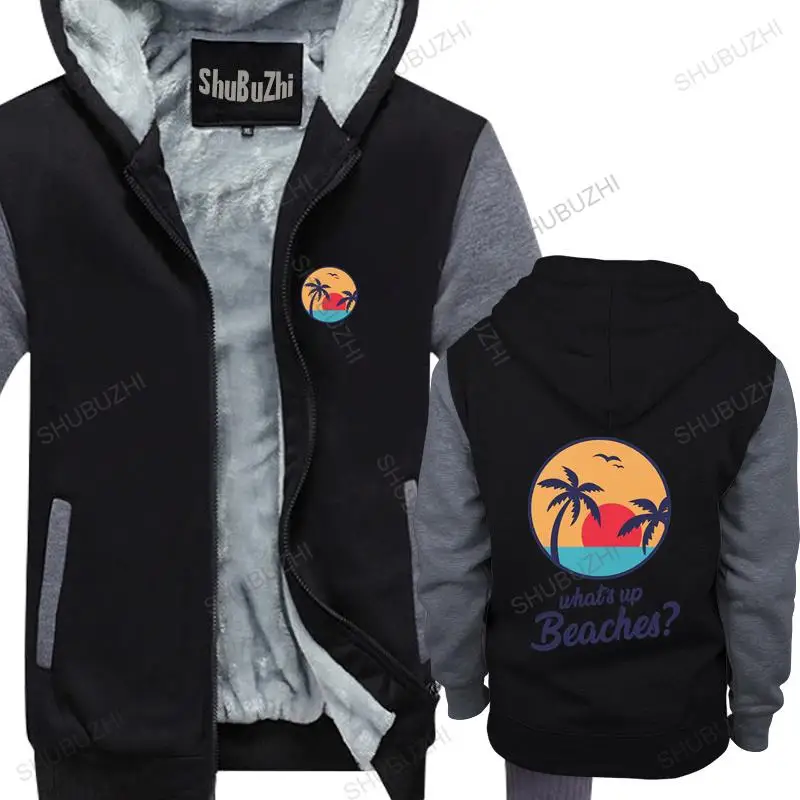 

Men thick hoodies pullover Brooklyn 99 Nine Nine Tv Show What Up Beaches warm hoody homme bigger size