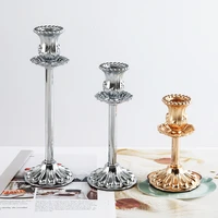 metal candle holders votive candle stand pillar holder wedding party table centerpieces romantic home candlestick decoration