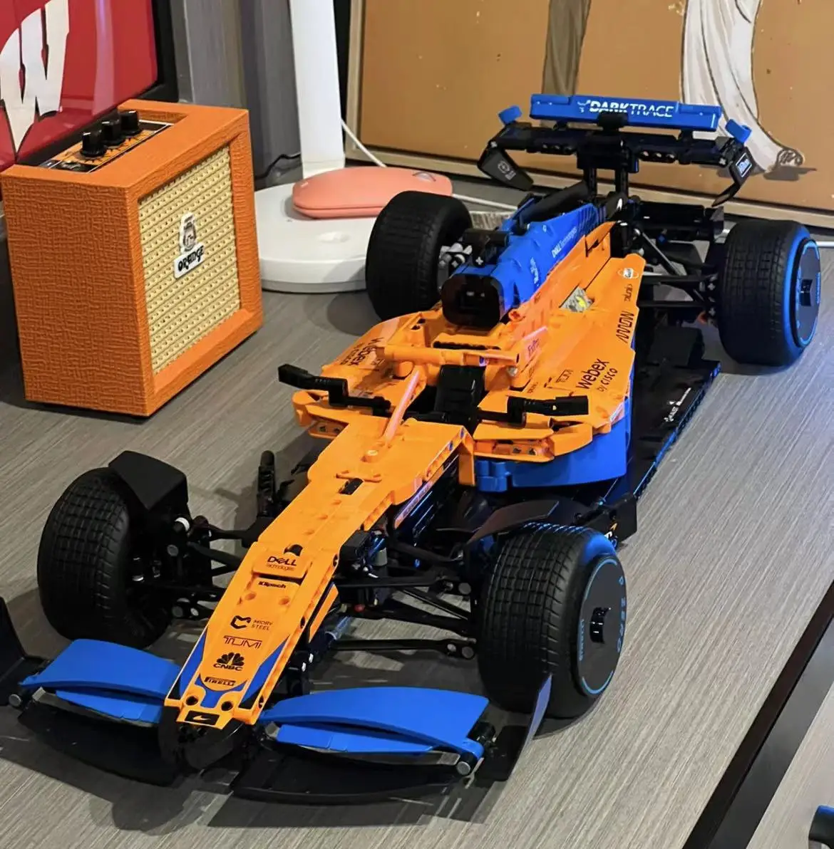 

NEW Technical 42141 McLairens Formula 1 Race Car Model Buiding Kit Block Self-locking Bricks MOC Toys for kids Birthday gift