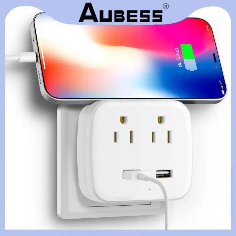 

Usb Interface Usga Converter Portable Mobile Phone Groove Holder 4-in One Socket 4-in-1 And One Turn 2-hole Practical Socket