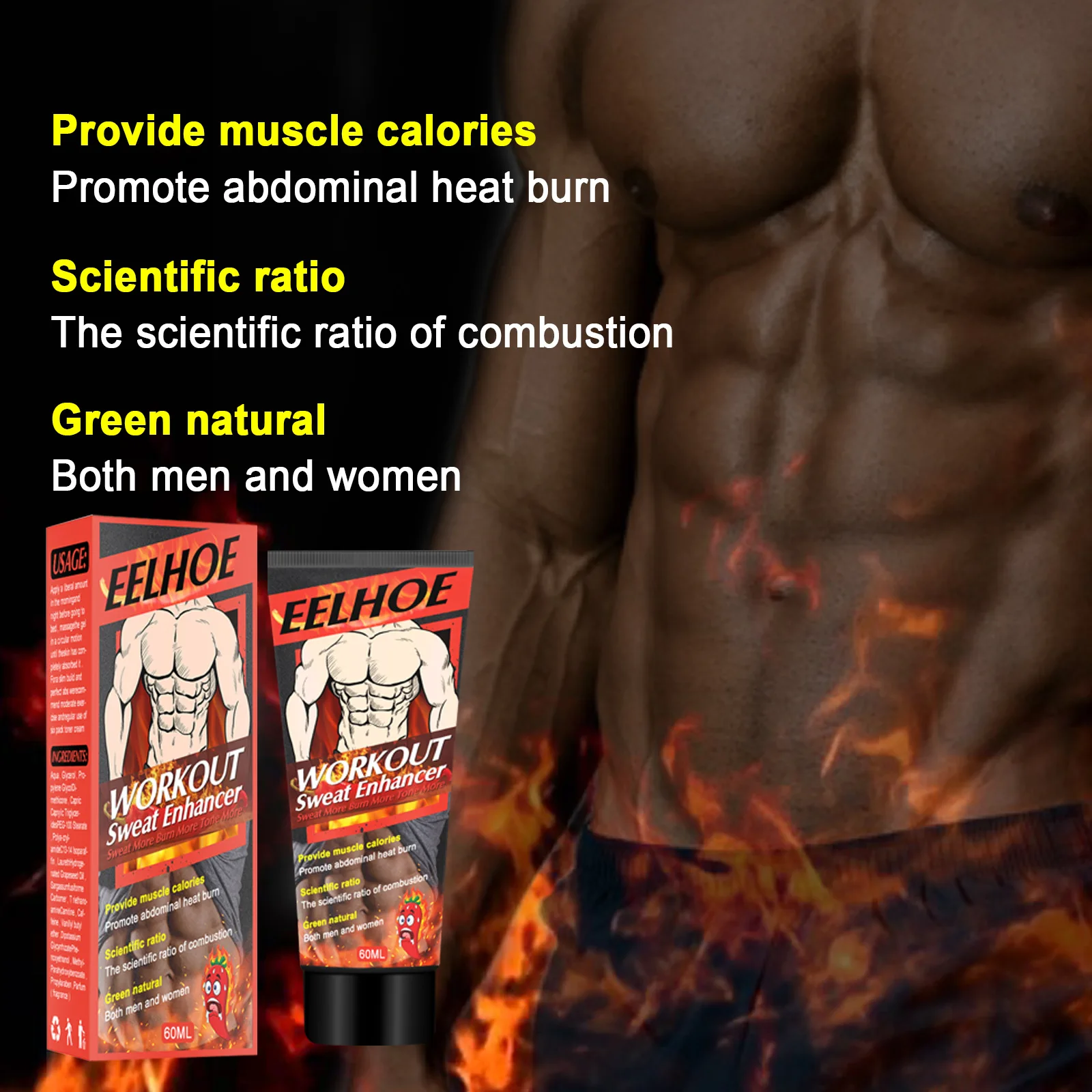 

Powerful Weight Loss Cream Abdominal Muscle Cream/muscle Essential Oil Fat Burning Fat Weight Loss Slimming Abdominal Tightening