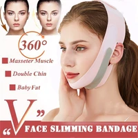 face lift bandage lifting mask portable high elasticity v face bandage hanging ear lifting breathable mask beauty skin care