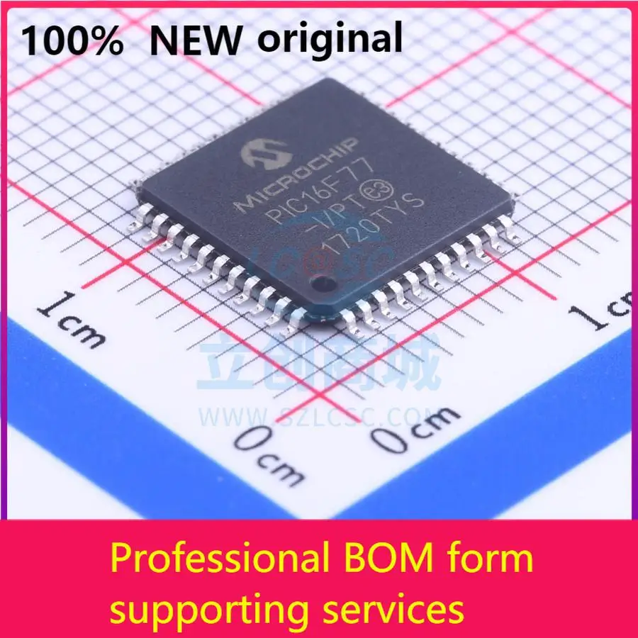 

PIC16F77-I/PT PIC16F77-I/PTNew Оригинальный оригинальный чип IC 100% оригинал