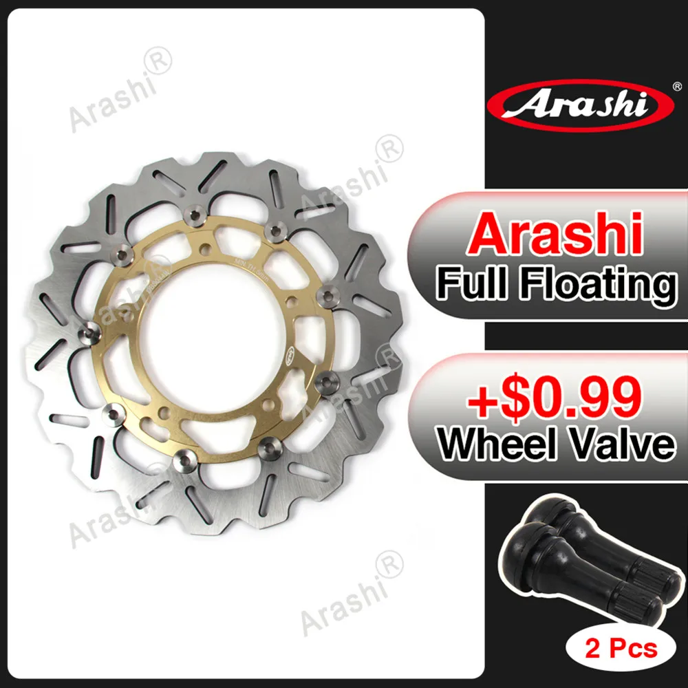 

Arashi 1PCS Motorcycle CNC Floating Front Brake Disk Disc Rotor For SUZUKI B-KING GSX 1300/B-KING ABS GSX1300/GSF BANDIT S 1250