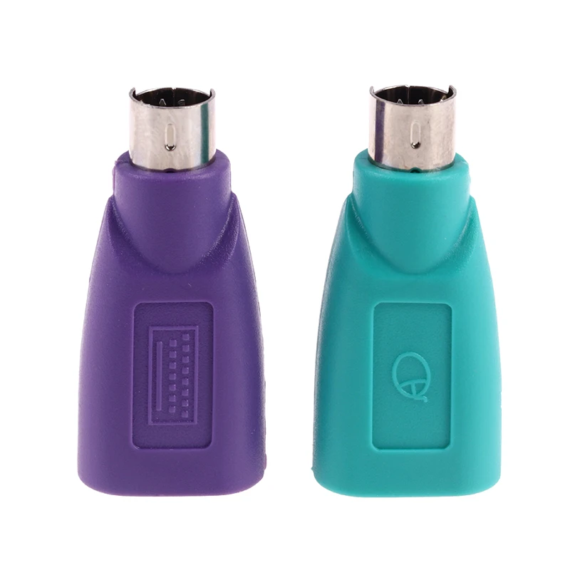 2 шт. USB мама на PS2 PS/2 папа адаптер-конвертер клавиатура мышь