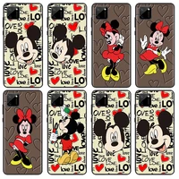 good looking mickey mouse phone case for oppo find x2 x3 x5 lite neo pro 5g oppo reno2 reno4 reno5 reno6 reno7 z se black luxury