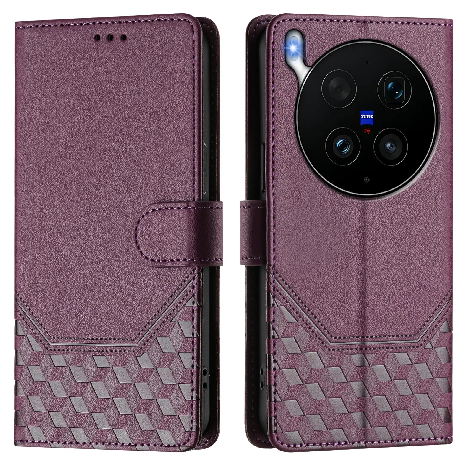 Фото Чехол-книжка для VIVO X300s X300 Ultra Pro FE, классический кожаный чехол-кошелек для VIVO X300 X300Ultra X300Pro X300FE №4