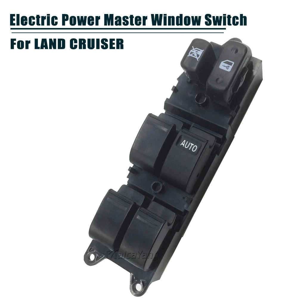 

Car Styling Front Right Hand Driver Electric Power Window Control Switch Button For Toyota Land Cruiser 100 Series 84820-60120