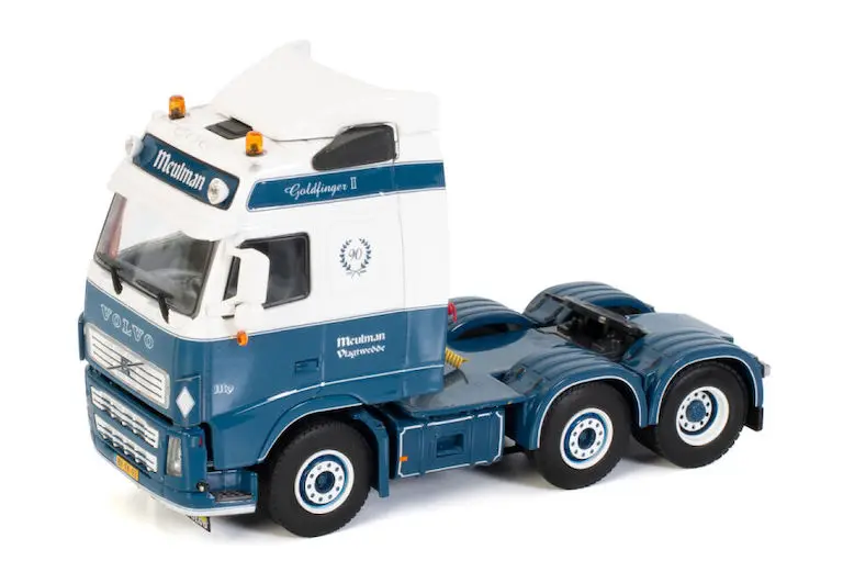 

Collectible Alloy Toy Model WSI 1:50 Scale Vo lvo FH2 6X2 Mailman Truck Tractor Trailer Vehicles Diecast Toy Model 01-3297