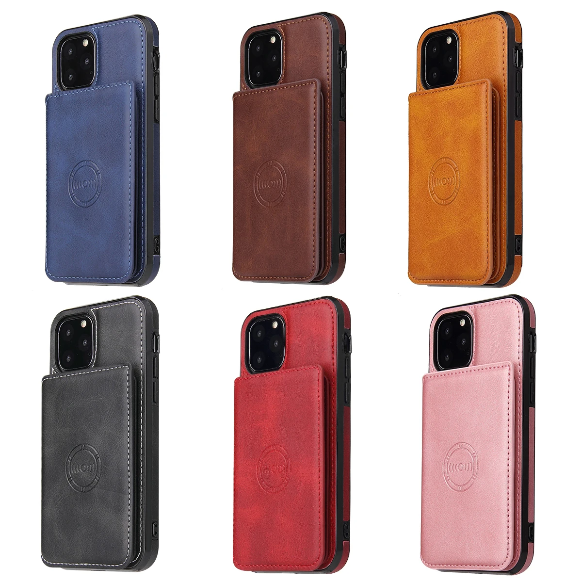Magnetic Leather Case For iPhone 13 12 11 14 Pro Max Wallet Card Slot Cover For iPhone SE 2020 X XS XR 7 8 6s Plus Stand Cover