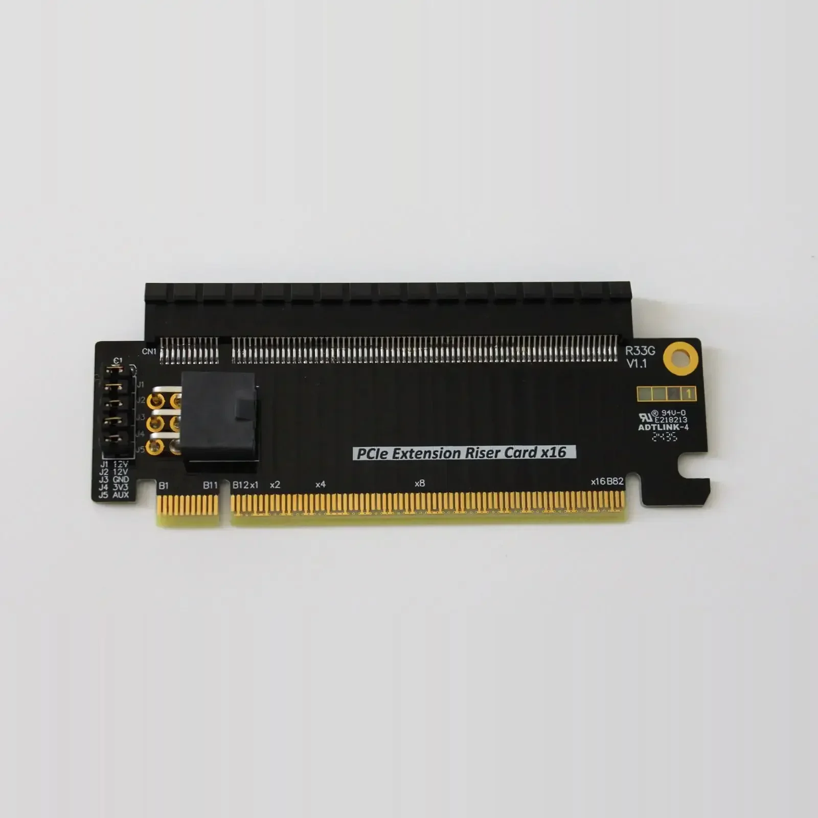 Фото PCI-E 5.0 X16 Riser Extended Card PCB Board PCI Express X16 Графическая видеокарта Удлинитель графического процессора Разъем Gen5 Сервер 1U 2U №2