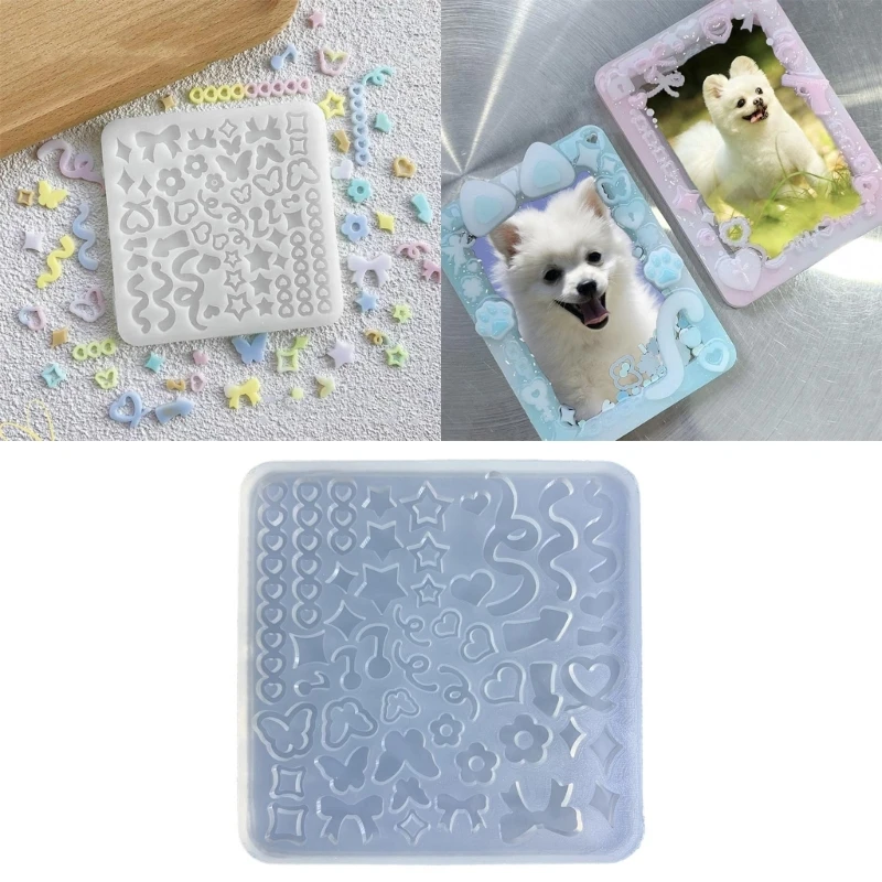 

Силиконовая форма R3MC в виде цветной полосы с сыпучим песком, форма для отливки эпоксидной смолы, украшение для телефона, подвеска, украшение для брелока, «сделай сам»