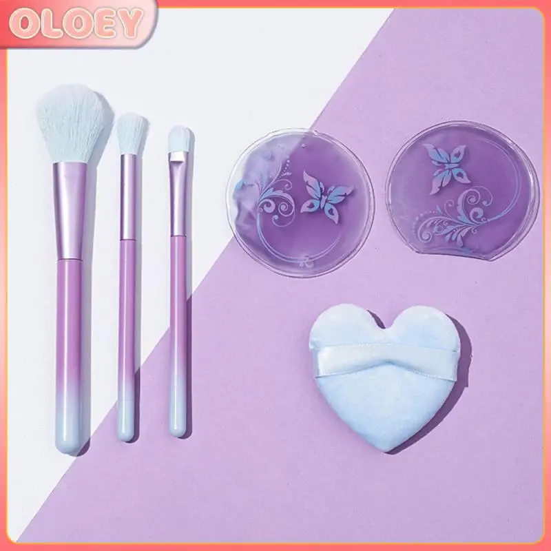 

Powder Puff Portable Fine Brush Head Makeup Brush Set 1 Box Set Makeup Kit Blindfold Beauty Kit Makeup Brush Preferred Material