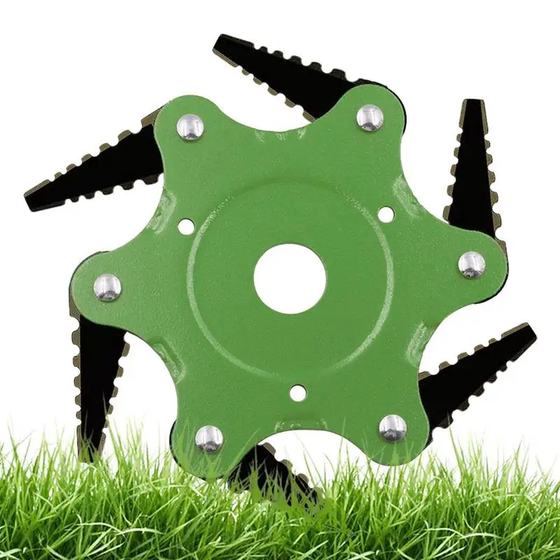 

Trimmer Blades For Weed Eater Five-leaf Weed Eater Head Rotary Weed Brush Joint Twist Knot Steel Wire Wheel Brush Disc Trimmer