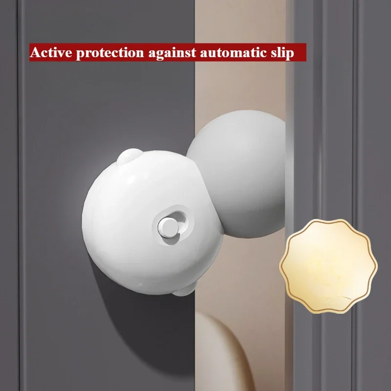 

Прочная крышка детской двери, прочная ручная карта с защитой от защемления, ударопрочность, нетоксичная и несмачная, предотвращающая столкновения, дверной стопор