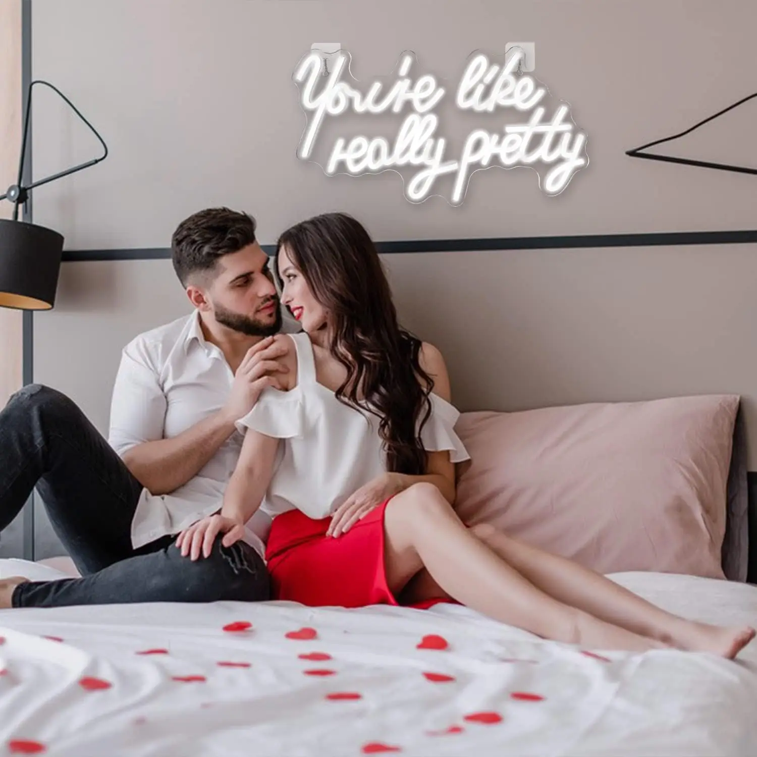 Неоновая светодиодная вывеска для украшения стен Свадебный декор спальни