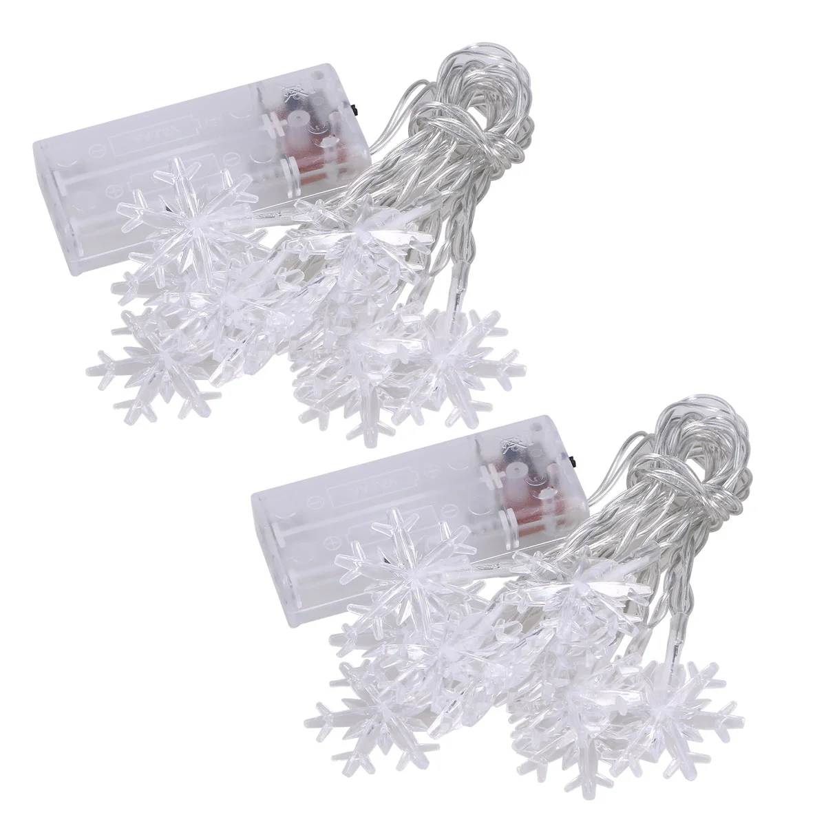 

2pcs String Decorative Attractive Beautiful Snowflake for Party