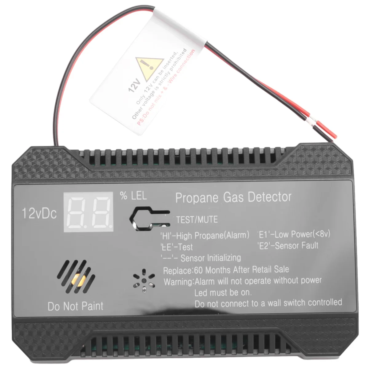Пропановый детектор 12 В датчик природного газа сжиженного углеводородного