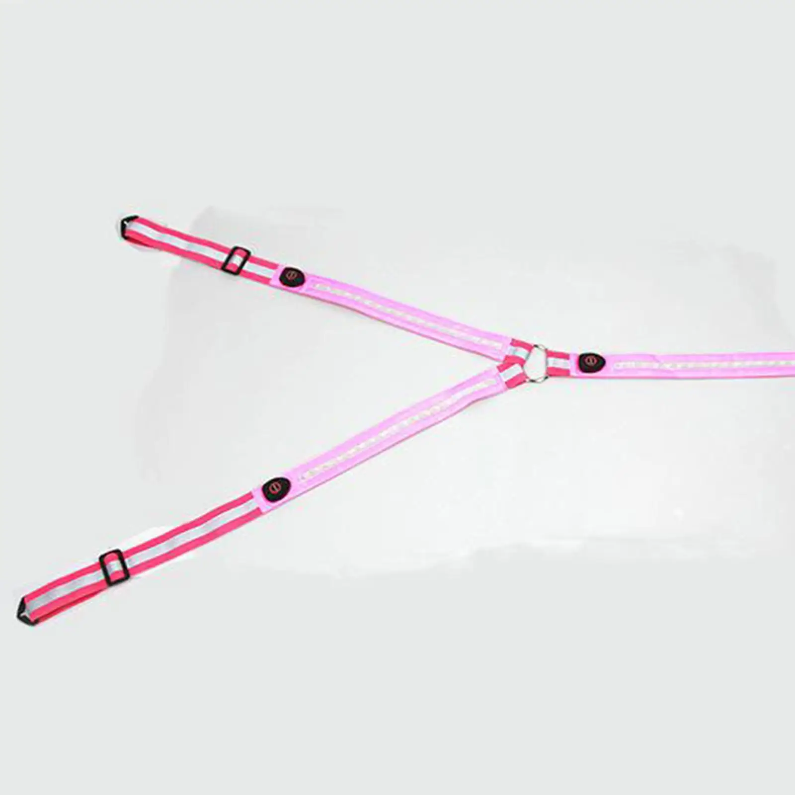 Яркий светодиодный нагрудный воротник для лошади ремень USB-нагрудник с уздечкой