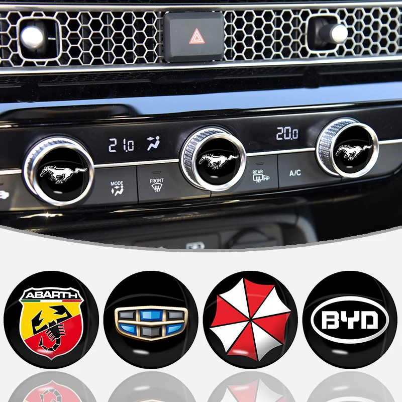 

10pcs Car 3D Automotive Goods Small Stickers for BMW Mini Cooper 2002 R56 R50 R53 F56 R60 2011 2012 2013 2018 2019 Accessories