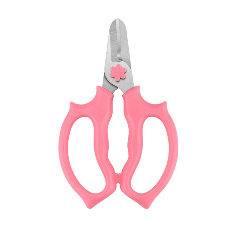

Stainless Steel Flower Shears Teaching Garden Scissors Florist Pruning Cut De-Thorn Garden Arrangement Tools Flower Trimming