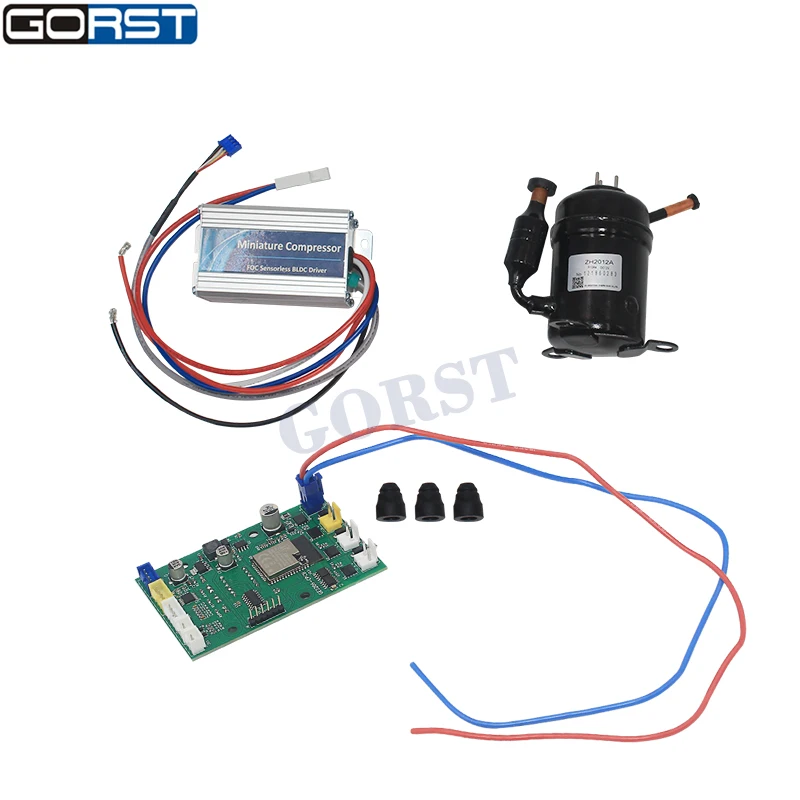 

ZH2012A DC 12V Car Refrigeration Air Compressor Fridge Freezer Marine Solar Special Driver for Micro Compressor