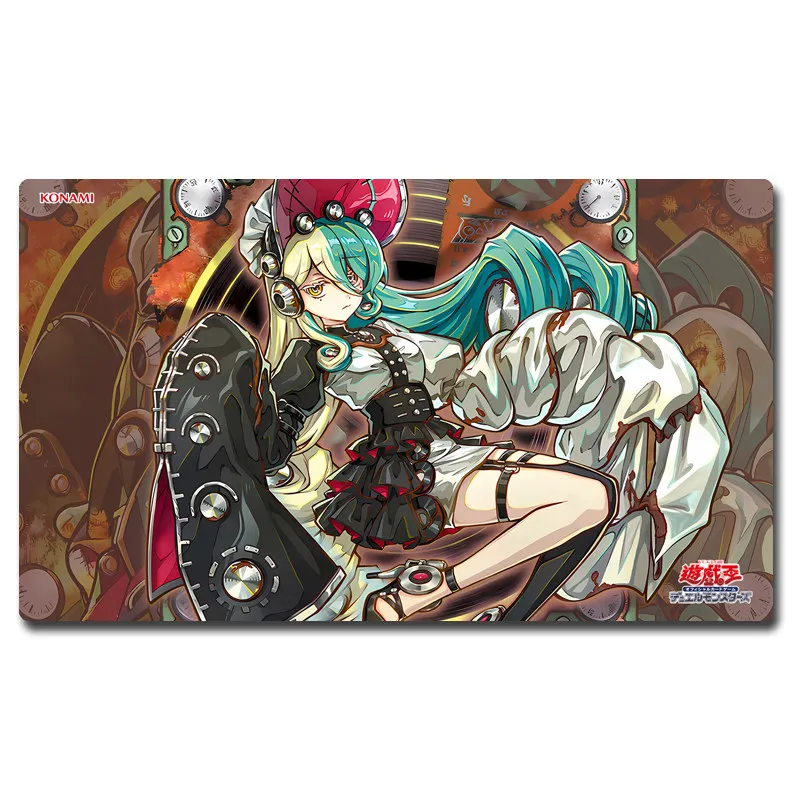 Фото Игровой коврик Yugioh Kewl Tune Rotary Play Mat Yu-Gi-Oh! Коврик для карточных игр TCG OCG, резиновый коврик для дуэлей, коврик для мыши №4