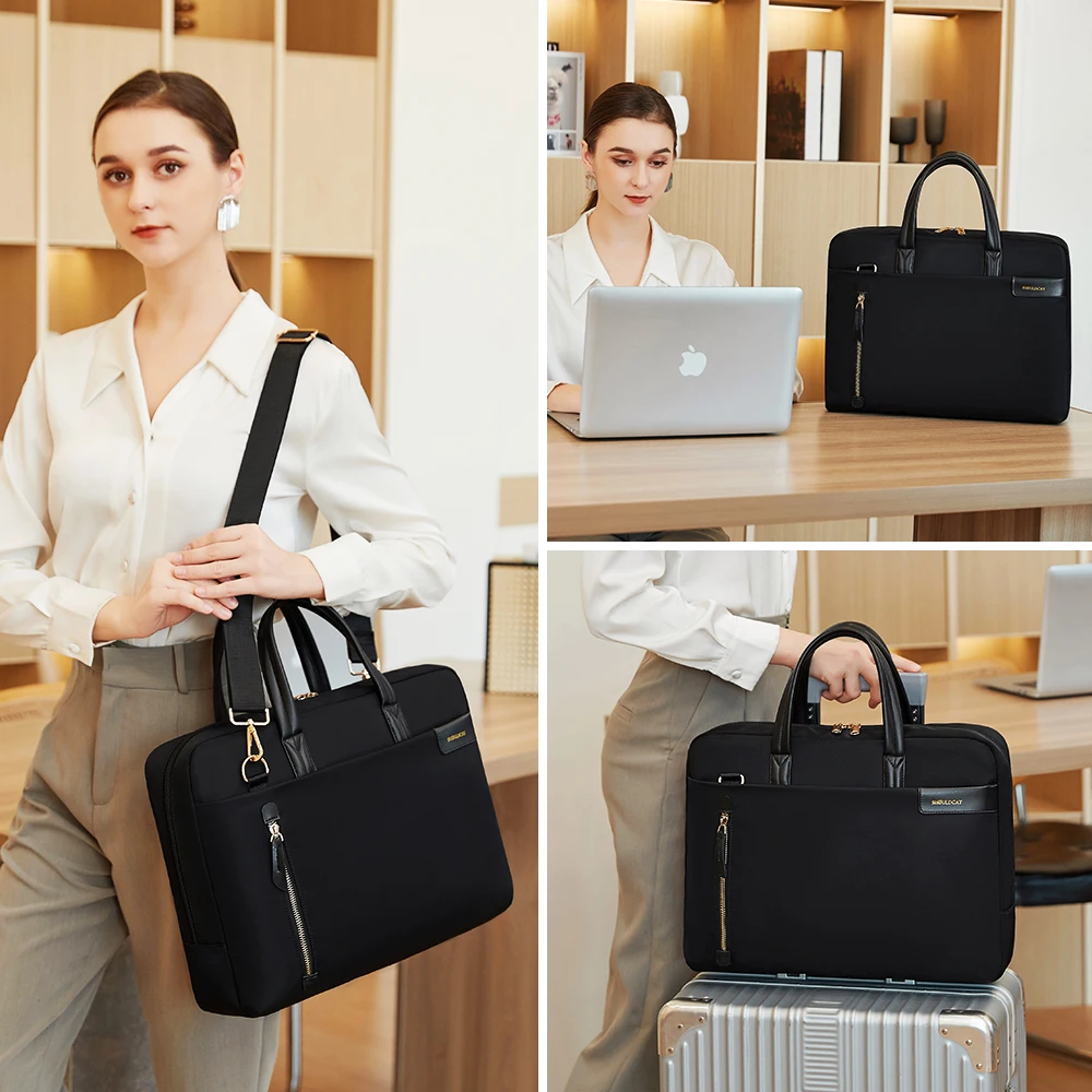 

13.3 Bag Bags Shoulder 15 Women's Ladies Notebook Travel 16 Office For Business Laptop Handbags Inch Crossbody Brand Briefcase