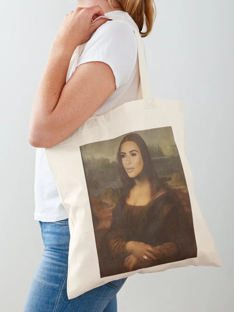 Ким К. Лиза Большая сумка Холщовая для женщин большая